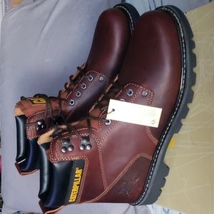 CATERPILLAR Men brown work boots size 13